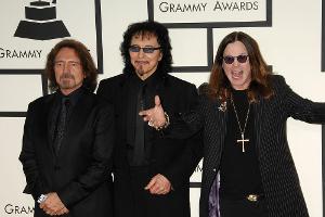 Ozzy Osbourne (r.) mit seinen Kollegen von "Black Sabbath"