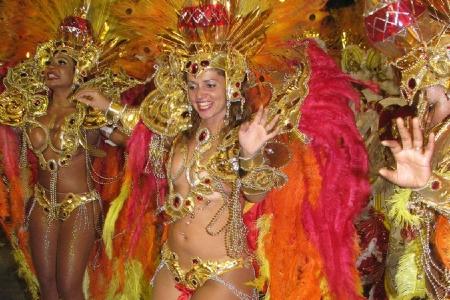 Sexy-Wallpaper vom Karneval in Rio