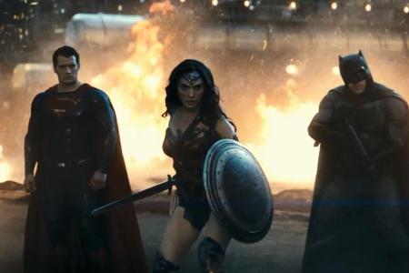 Gipfeltreffen der Comic-Schwergewichte: Superman, Wonder Woman und Batman