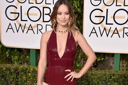 Funkelnder Auftritt bei den Golden Globes: Olivia Wilde Funkelnder Auftritt bei den Golden Globes: Olivia Wilde