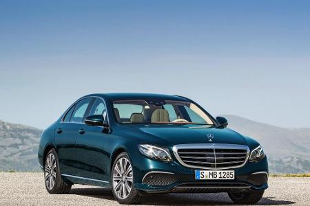 Mit dem Stern auf der Motorhaube: Die E-Klasse als Hybrid E 350 e