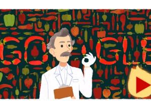 Pikantes Google Doodle für Wilbur Scoville