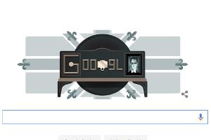 Google Doodle feiert den mechanischen Fernseher