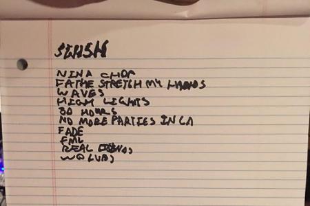 Die Tracklist zu Kanye Wests 
