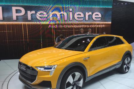Audi zeigt den h-tron quattro concept als Wasserstoff-SUV