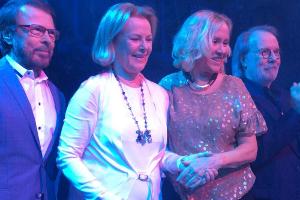 ABBA: Gemeinsamer Auftritt in Stockholm