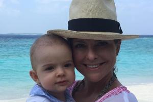 Urlaubsfotos: Prinzessin Madeleine gibt private Einblicke