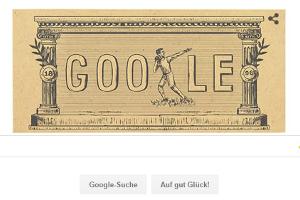 Google Doodle ehrt Erfinder der Olympischen Spiele