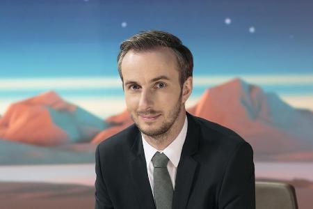 Jan Böhmermann in den Kulissen seines 