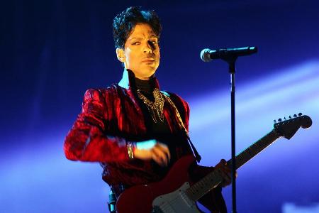 Prince bei einem Auftritt auf dem Sziget-Festival in Budapest