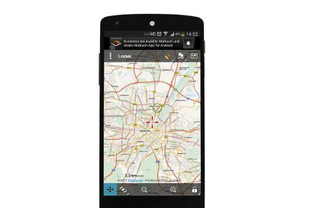 Navigation für Fußgänger und Radfahrer mit Android-Geräten (c) IDG/Dennis Steimels