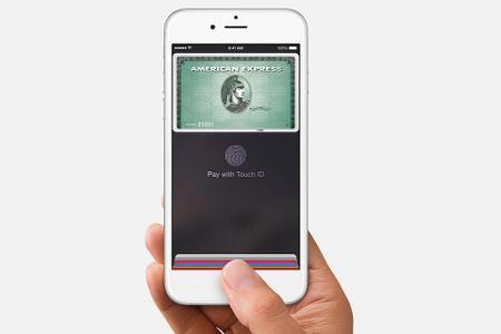 Der Geldbeutel kann stecken bleiben dank Apple Pay.