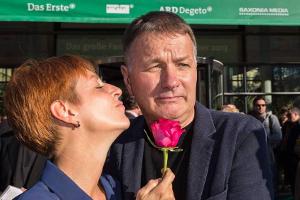 Hendrikje Fitz und Thomas Rühmann feierten 2013 ihr 15-jähriges TV-Jubiläum