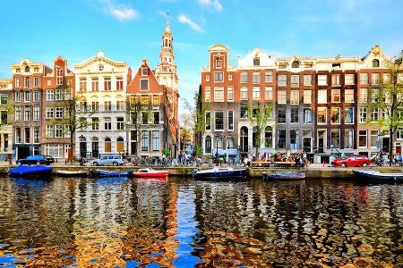 Amsterdam ist 2016 bei den Deutschen sehr beliebt Amsterdam ist 2016 bei den Deutschen sehr beliebt