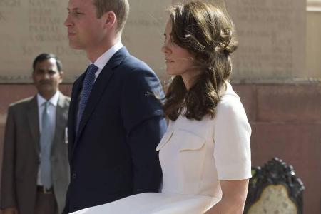 Herzogin Kates Kleid war offenbar immer noch nicht lang genug...