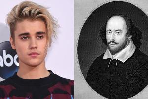 Justin Bieber: Bei den Briten bekannter als Shakespeare