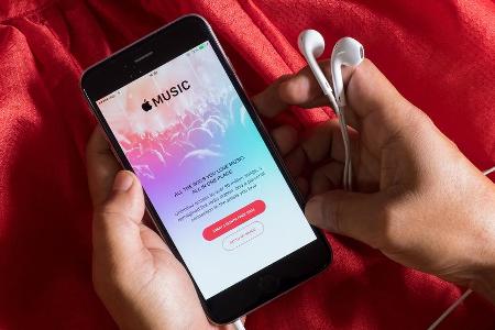 Der Musik-Streaming-Dienst von Apple hat mittlerweile elf Millionen Abonnenten. Der Musik-Streaming-Dienst von Apple hat mittlerweile elf Millionen Abonnenten.