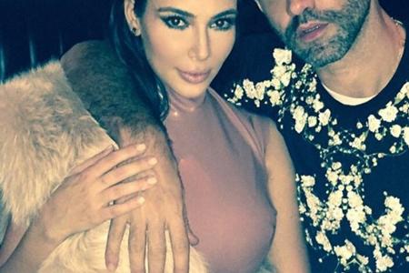 Dieses Bild postete Kim Kardashian von der Party