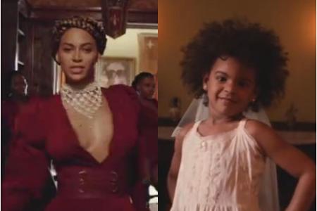 Die kleine Blue Ivy gibt im neuen Videoclip ihrer Mama Beyoncé ihr Musikvideo-Debüt