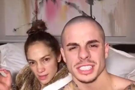 Ohne Make-up und Playback: Auf Instagram geben sich Jennifer Lopez und Casper Smart ganz natürlich
