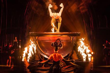 Der Cirque du Soleil gastiert mit 