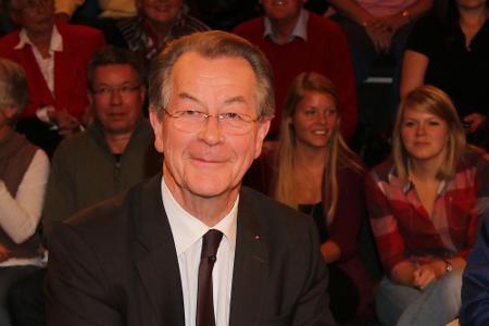 Für Franz Müntefering (76) ist Kopf unter Wasser 
