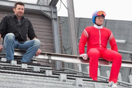 Für Taron Egerton und Hugh Jackman dreht sich in Für Taron Egerton und Hugh Jackman dreht sich in
