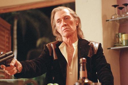 Genauso wie David Carradine im Streifen 
