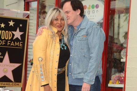 Eine ganz besondere Beziehung: Pam Grier und Quentin Tarantino. Grier hatte ihr großes Comeback mit 