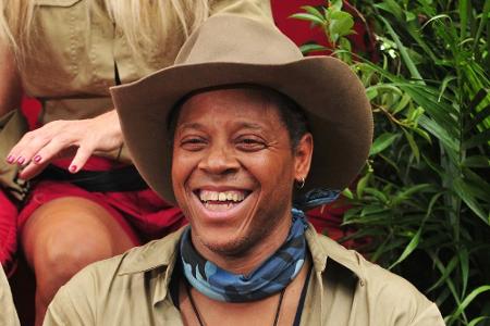 Die erste Woche im Urwald ist an Ricky Harris' breitem Grinsen bisher spurlos vorübergegangen.