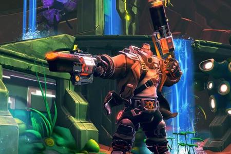 In einer erfrischenden Mischung aus Shooter und MOBA treten in 