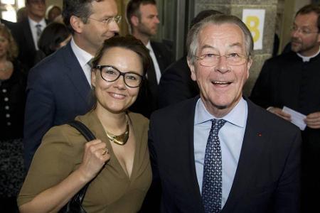 Franz (75) und Michelle Müntefering (35): Zwei Politiker, 40 Jahre Altersunterschied, eine Liebe.