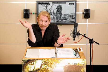 Ben Becker leiht seine markante Stimme ebenfalls einem wilden Tier.