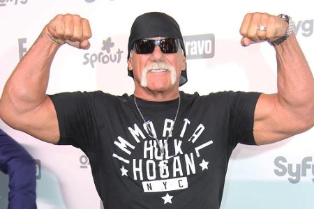 Auch der umstrittenste Kandidat der diesjährigen Wahl, Donald Trump (69), findet prominente Unterstützung: Hulk Hogan (62) z...