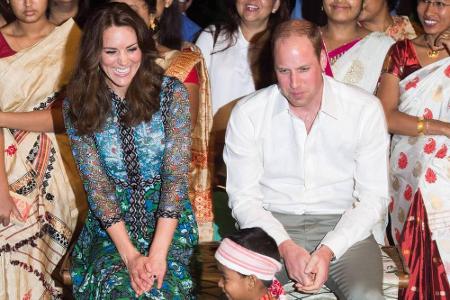 Im nächsten Halt, Kaziranga, durften sich die Royals über abendliche Vorführungen am Lagerfeuer freuen.