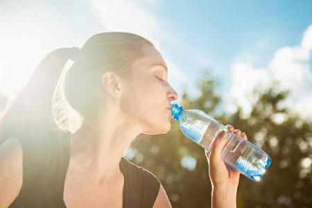 Was oft vergessen wird: Auch der Wasserhaushalt ist sehr wichtig...