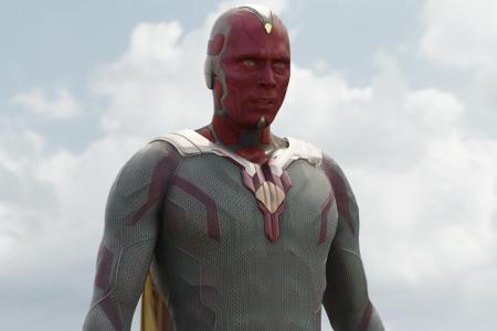Auch der mächtige Vision (Paul Bettany) ist derselben Meinung wie Iron Man. Er sah das Leid, das selbst die Guten anrichten ...