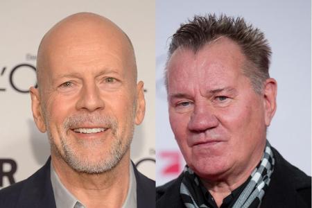 Die deutsche Stimme von Bruce Willis (li.) heißt Manfred Lehmann. Er ist auch für Gérard Depardieu und Dolph Lundgren zustän...