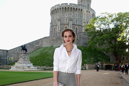 Für die Royals macht sich Watson, die seit dem fünften Lebensjahr in Großbritannien lebt, besonders schick: So auch hier, vo...