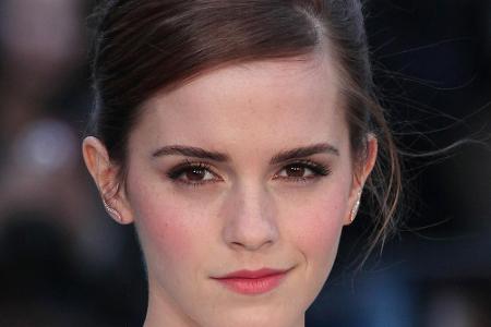So geht stilvoll lächeln: Emma Watson 2014 in London.
