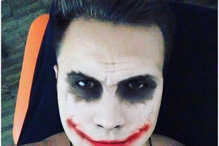 Bayern-Profi Mario Götze zelebrierte den Fasching, indem er sich als Joker schminkte. Ob ihm Freundin Ann-Kathrin Brömmel da...