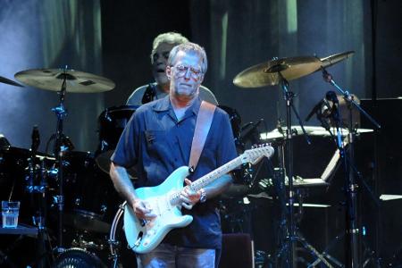 Auch Gitarren-Held Eric Clapton (70) wurde mit 18 Grammys ausgezeichnet.