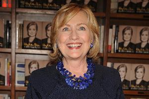 Hillary Clinton bei der Präsentation ihres Buches "Hard Choices" 2014