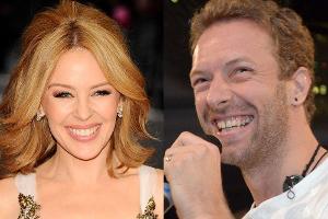 Was läuft zwischen Kylie Minogue und Chris Martin?
