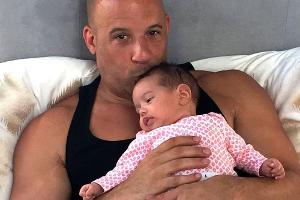 Vin Diesel zeigt sich mit Töchterchen Pauline