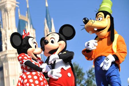 In den Disneyparks bleiben Mickey Mouse und Co. ewig jung