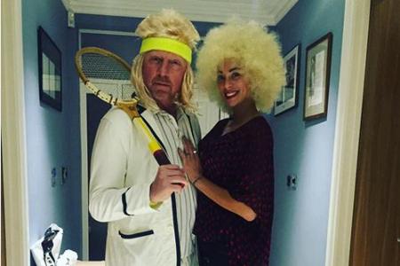 Boris und Lilly Becker verkleiden sich wohl gern Boris und Lilly Becker verkleiden sich wohl gern