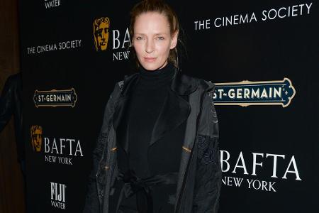 Trauerspiel: Uma Thurman bei einer Cocktail-Party der BAFTA