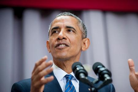 US-Präsident Barack Obama hat Sinn für Humor US-Präsident Barack Obama hat Sinn für Humor