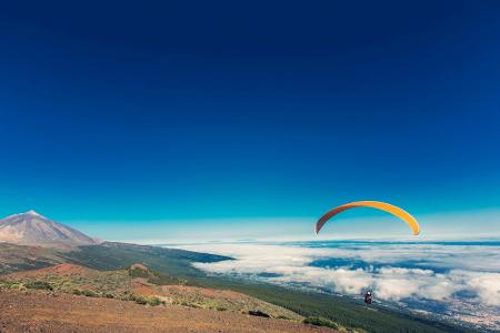 Paragliding im Süden von Teneriffa